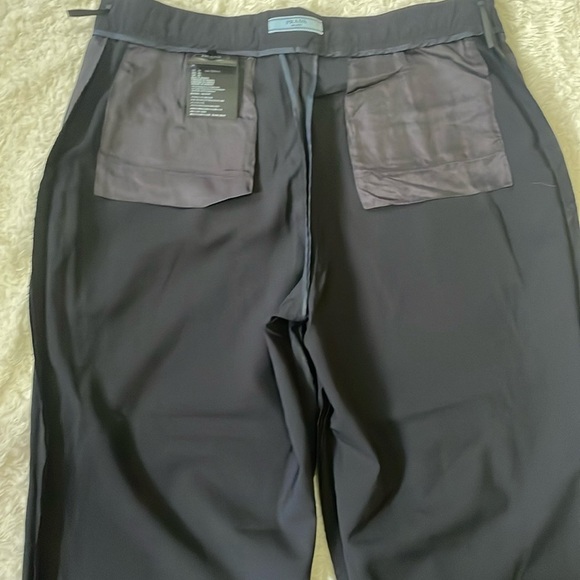 Prada Black Dress Pants Elegant Full-Length Design - Picture 12 of 15